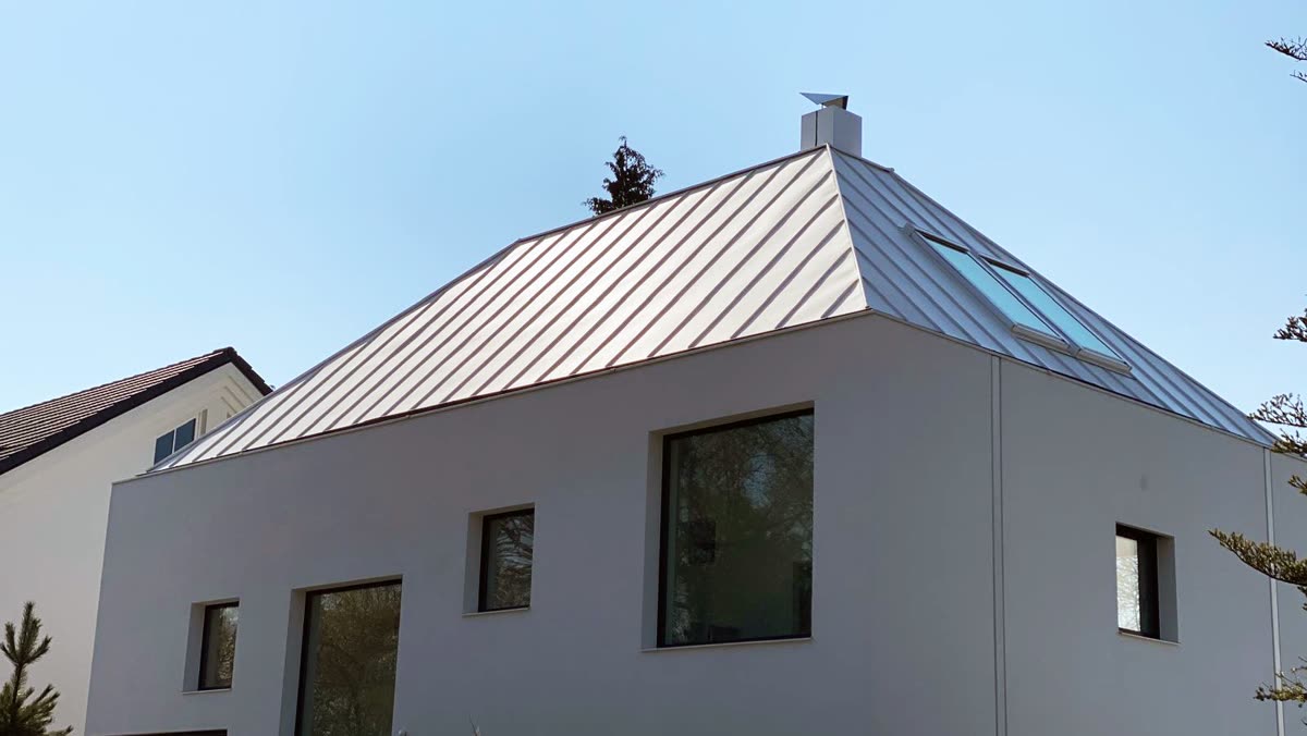 Zink-Stehfalzdach von Spenglerei Peters